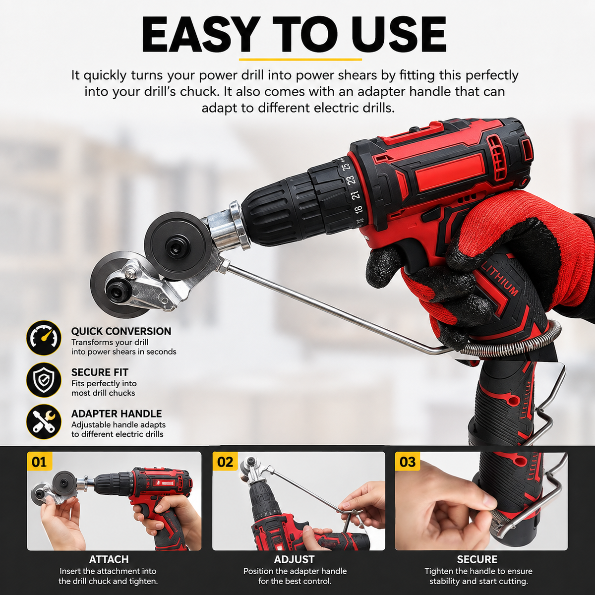 Metal Shear Attachment – Only 28 Left!